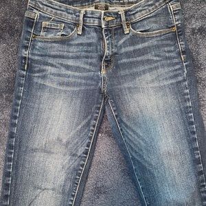 Jeans from target, size 4 long or 27. Dark denim, skinny fit